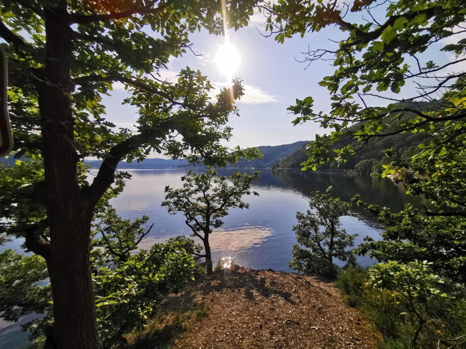 Ferienhaus Schoene Aussicht Ferienwohnung Gelb Hemfurth-Edersee Eksteriør billede