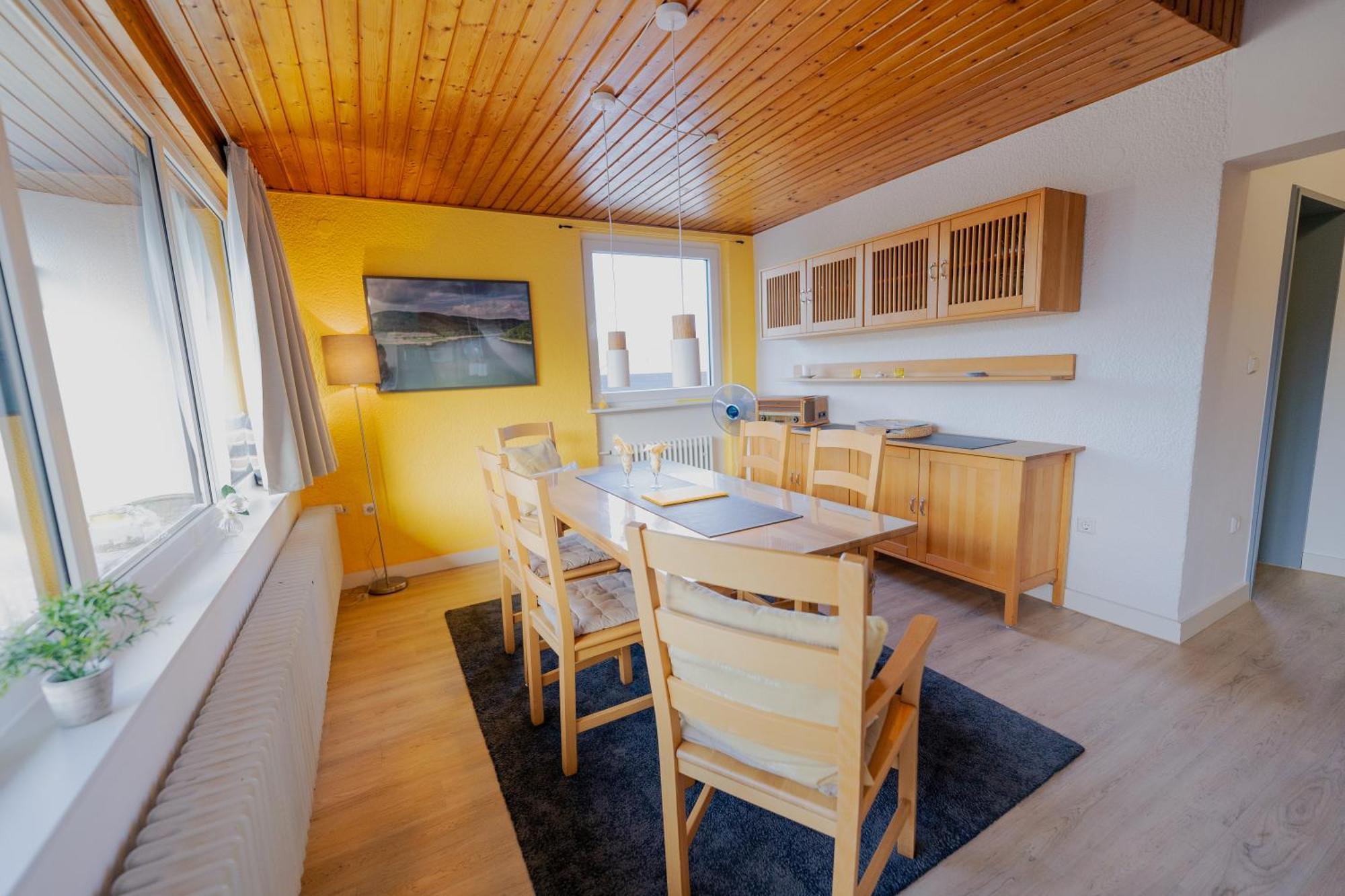 Ferienhaus Schoene Aussicht Ferienwohnung Gelb Hemfurth-Edersee Eksteriør billede