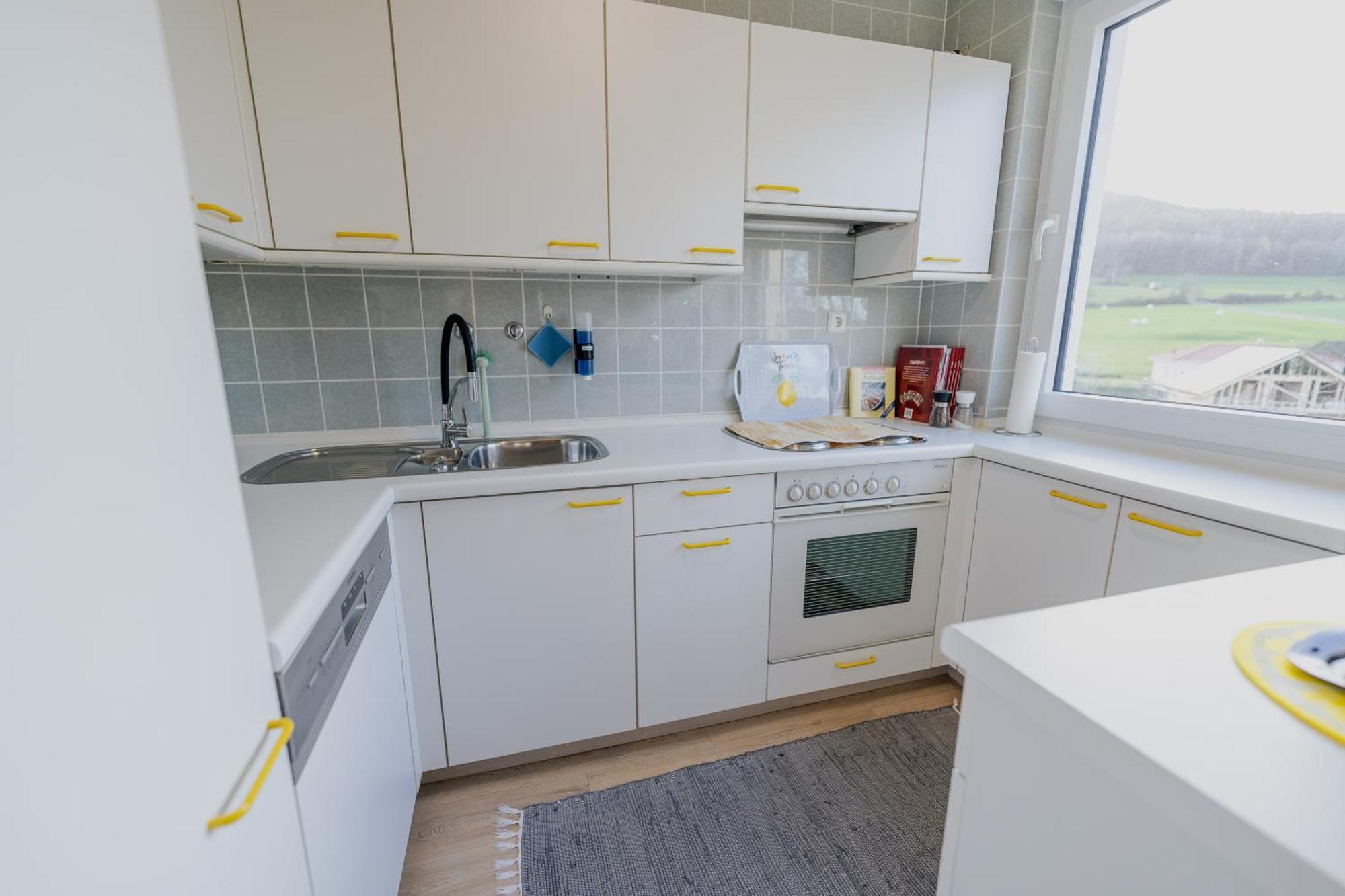 Ferienhaus Schoene Aussicht Ferienwohnung Gelb Hemfurth-Edersee Eksteriør billede